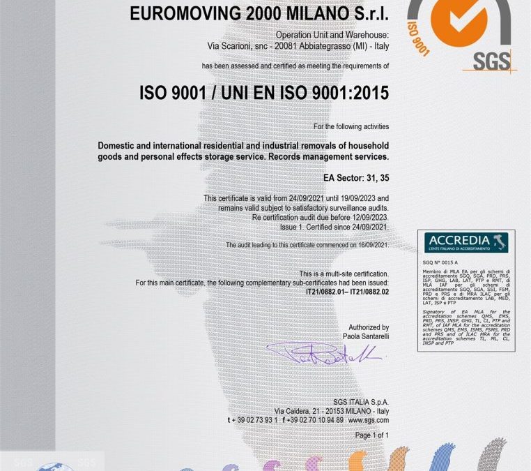 Qualifica ISO:9001